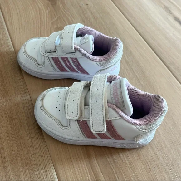 adidas | Shoes | Adidas Kids Shoes White And Pink Size 6k | Poshmark